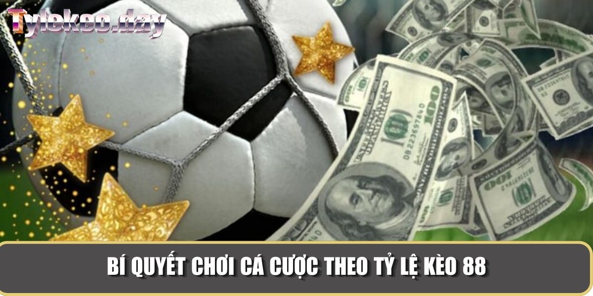 Bí quyết chơi cá cược theo tỷ lệ kèo 88