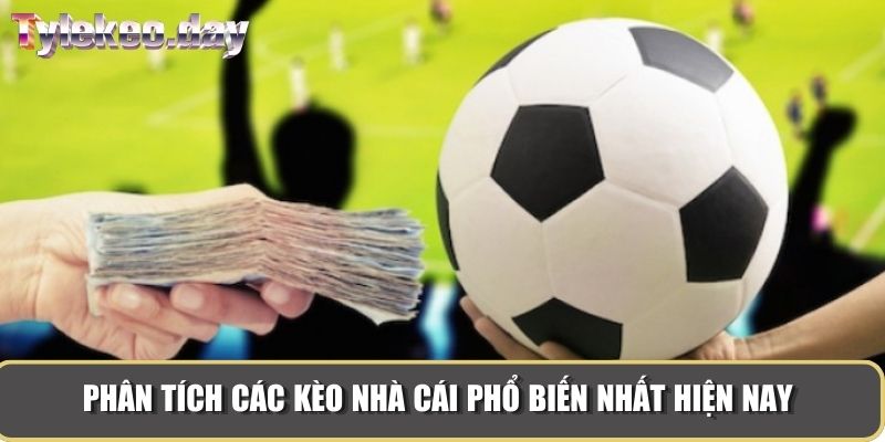 Phân tích các kèo nhà cái phổ biến nhất hiện nay