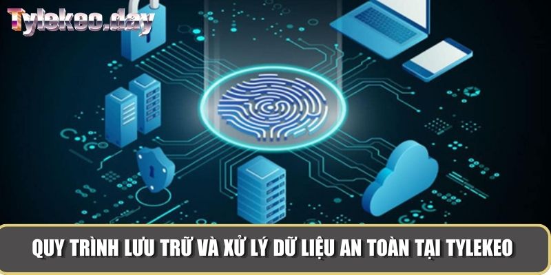 Quy trình lưu trữ và xử lý dữ liệu an toàn tại Tylekeo